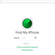 Un sitio web falso con el aspecto de Buscar mi iPhone